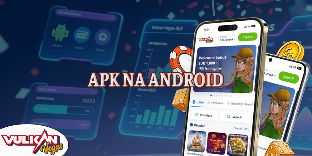 Użytkownicy aplikacji mobilnej Vulkan Vegas na Androidzie mogą pobrać plik APK z oficjalnej strony kasyna.