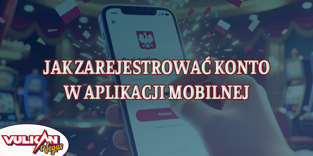 Rejestracja w aplikacji mobilnej Vulkan Vegas jest prosta jak 1-2-3.