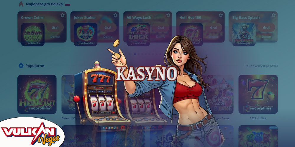 Vulkan Vegas oferuje szeroki wybór slotów i gier kasynowych w Polsce.