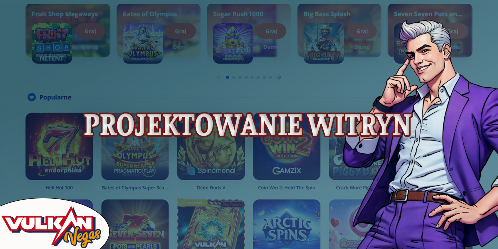Strona internetowa kasyna Vulkan Vegas jest wzorem designu i przyjaznego dla użytkownika interfejsu.