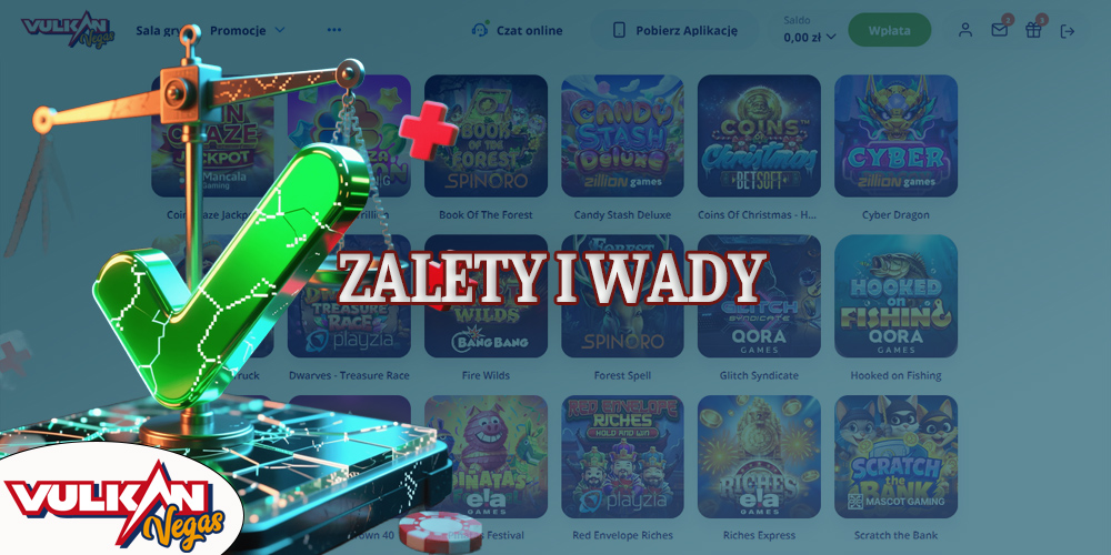 Szczegółowa analiza zalet i wad kasyna Vulkan Vegas.